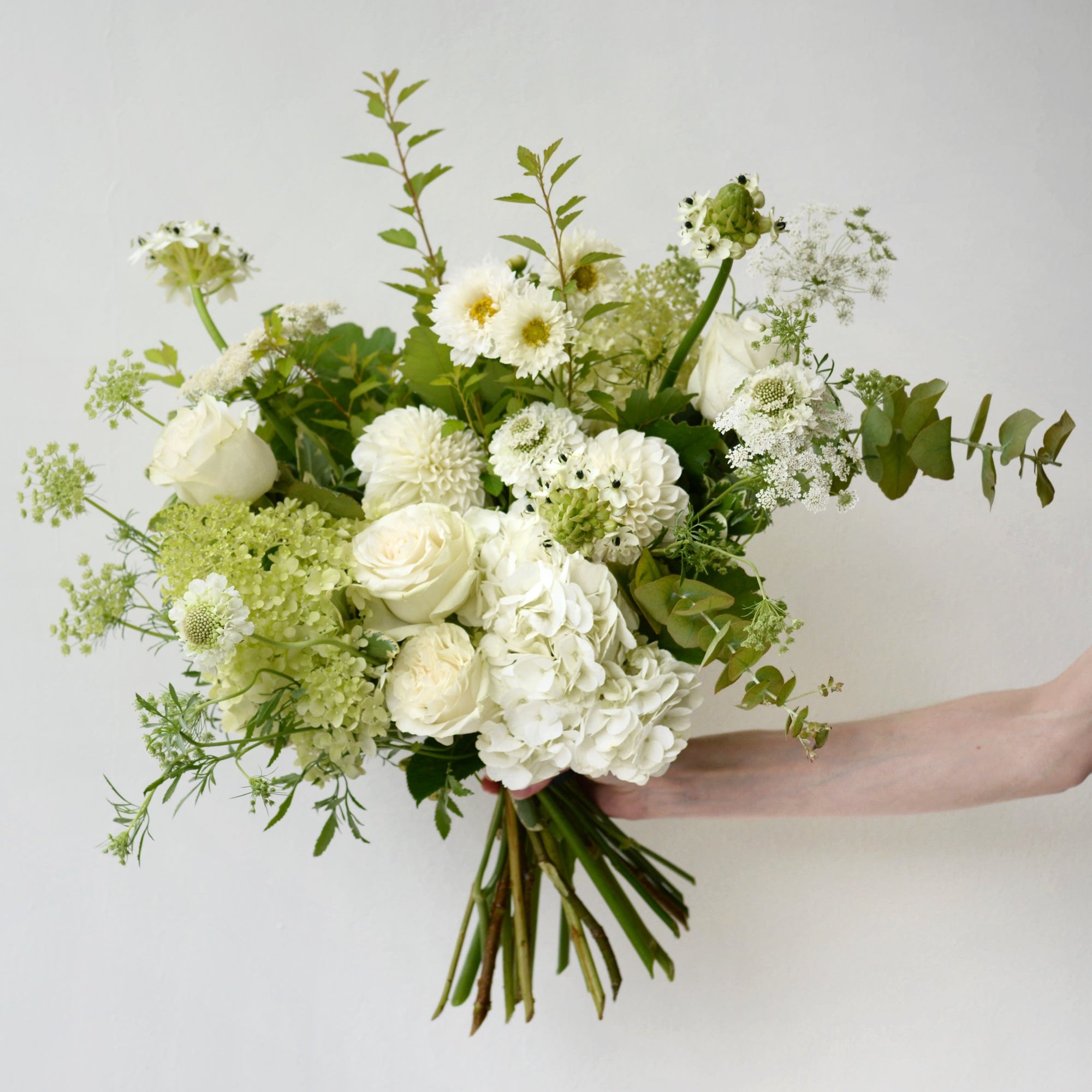 Drifting Clouds Hand-Tied Bouquet