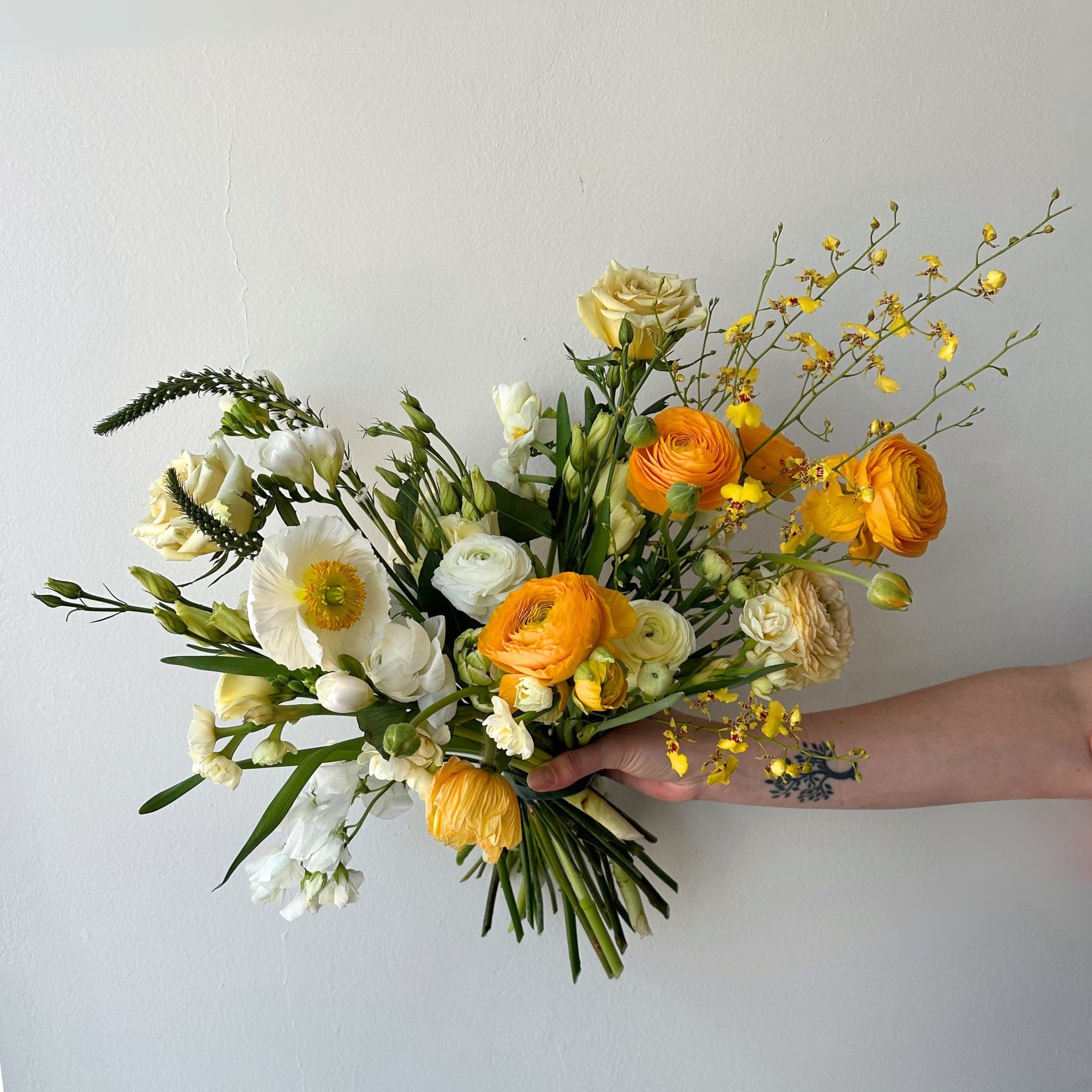 Sweet Sunlight Hand-Tied Bouquet