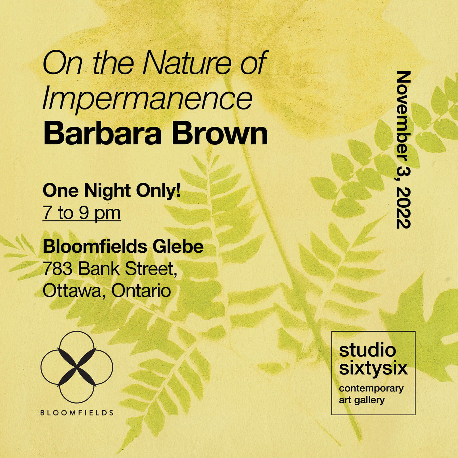 Barbara Brown Exhibition... Nov 1, 2022