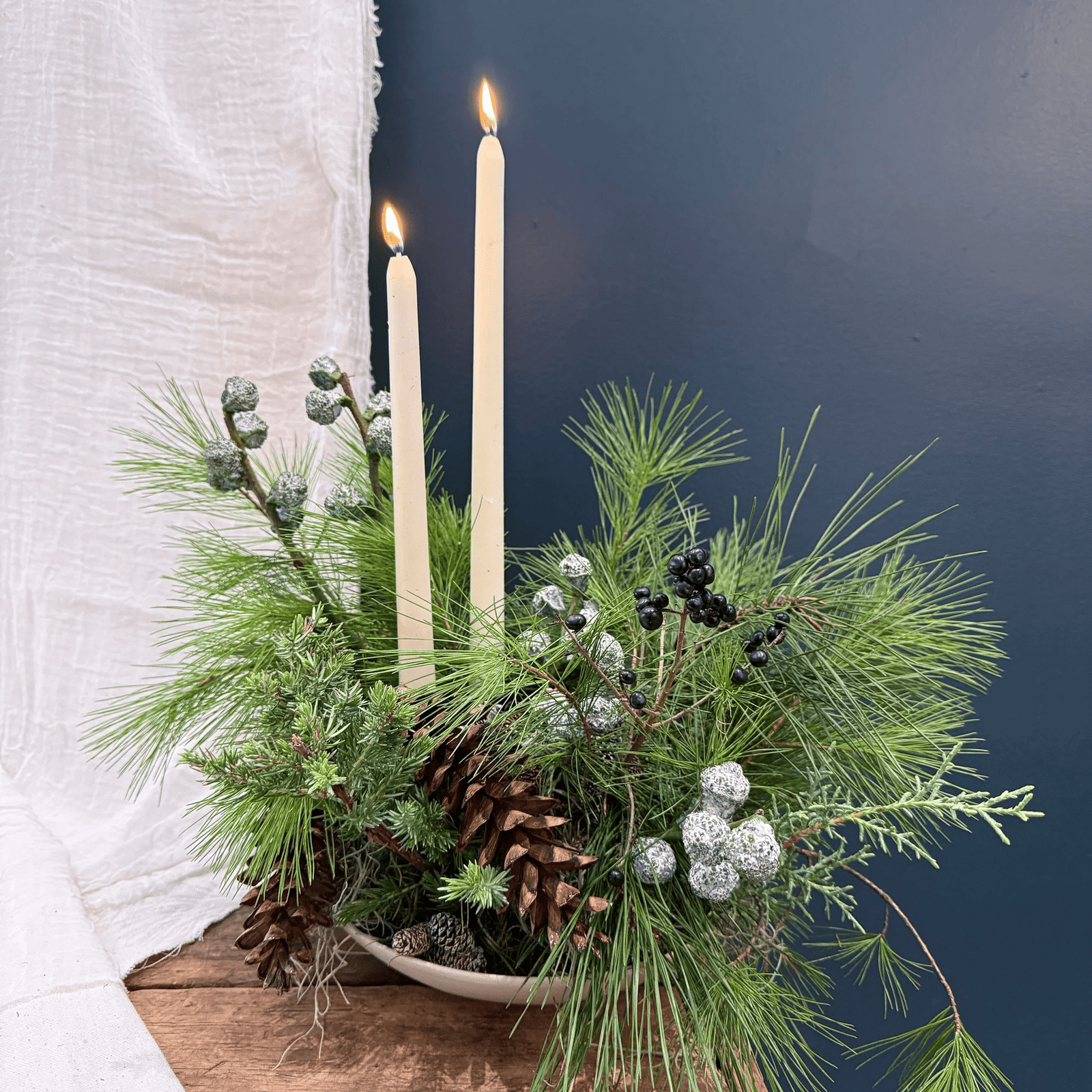 Holiday Candle Arrangements