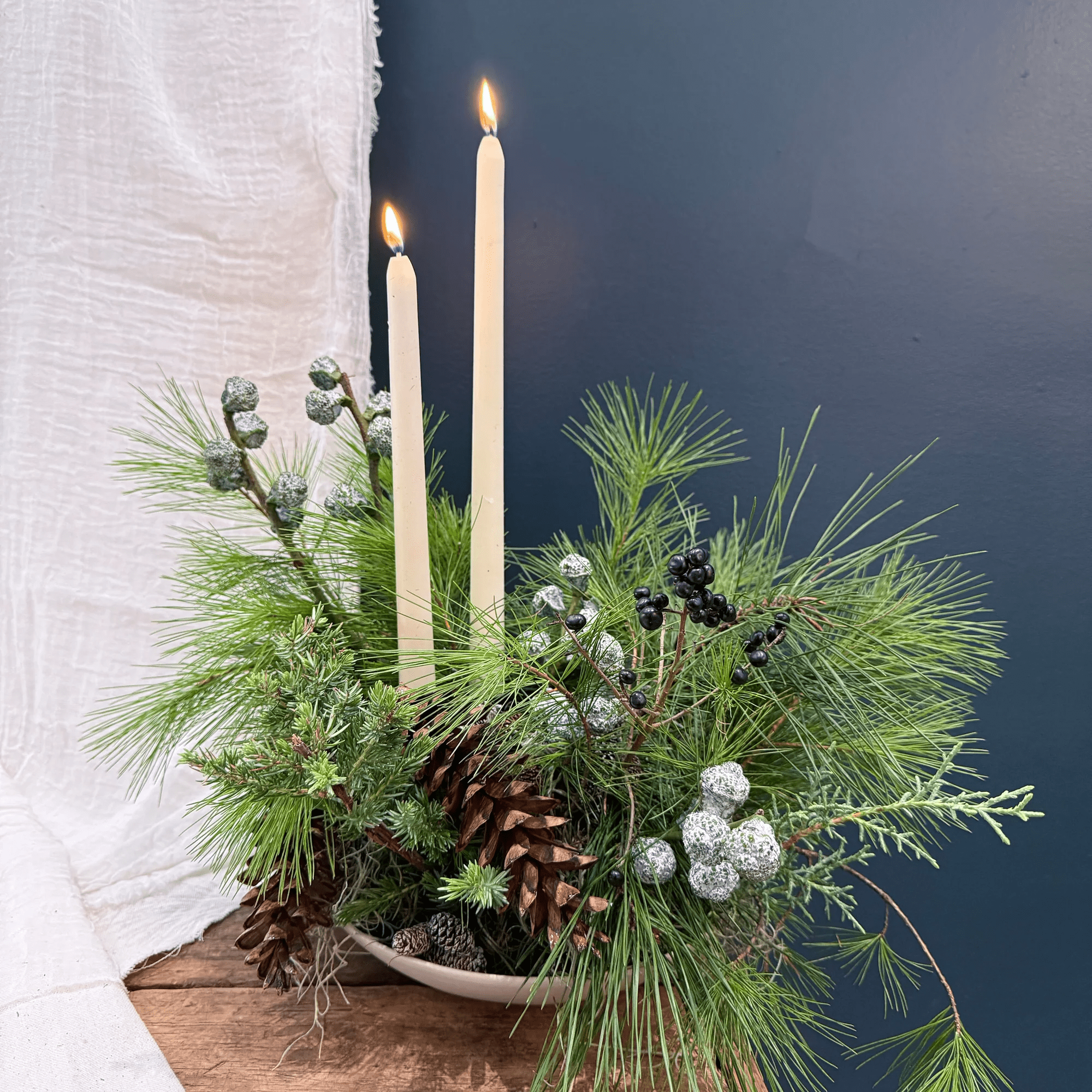 Holiday Candle Arrangements