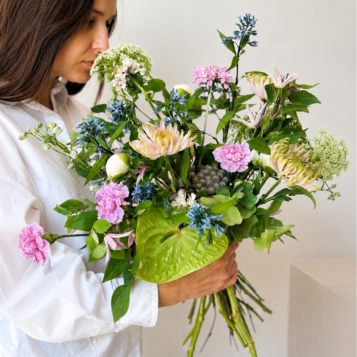 Soft Horizon Prom Bouquet