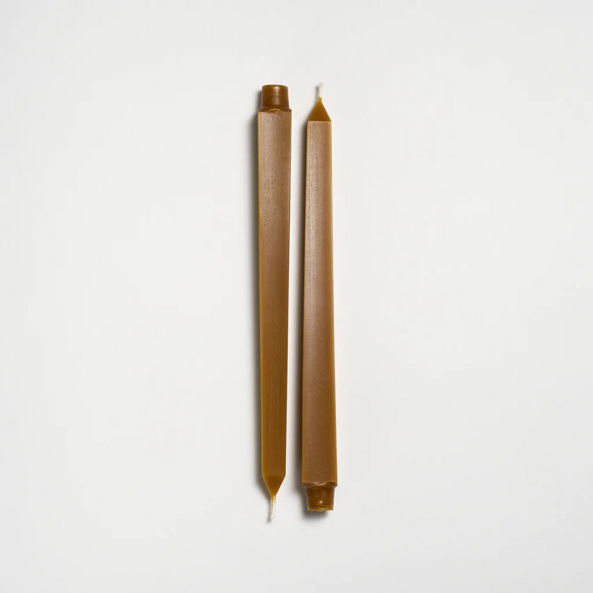 Amber Square Beeswax Candles, Greentree Home