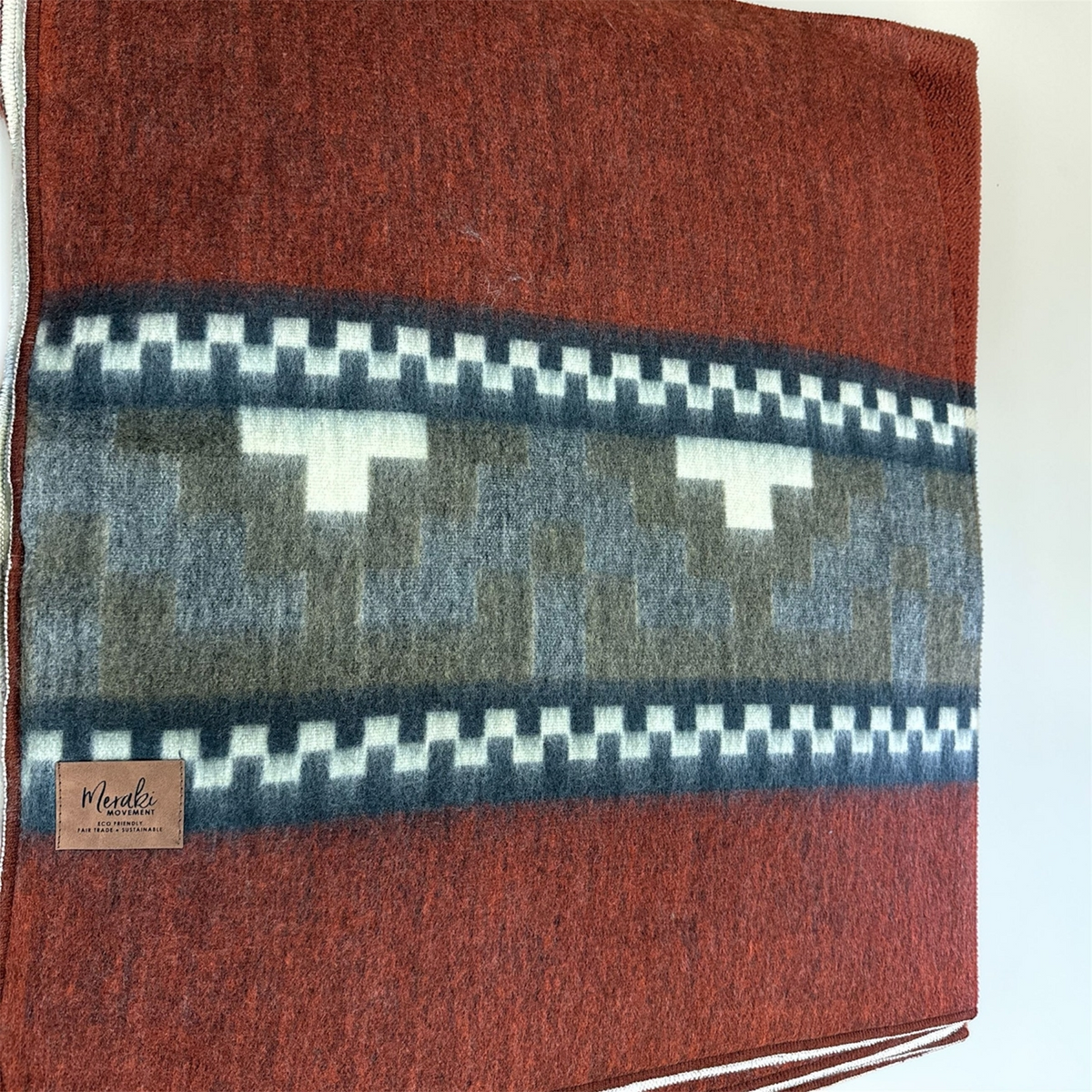 Copper Sand Alpaca Blanket, Meraki Movement