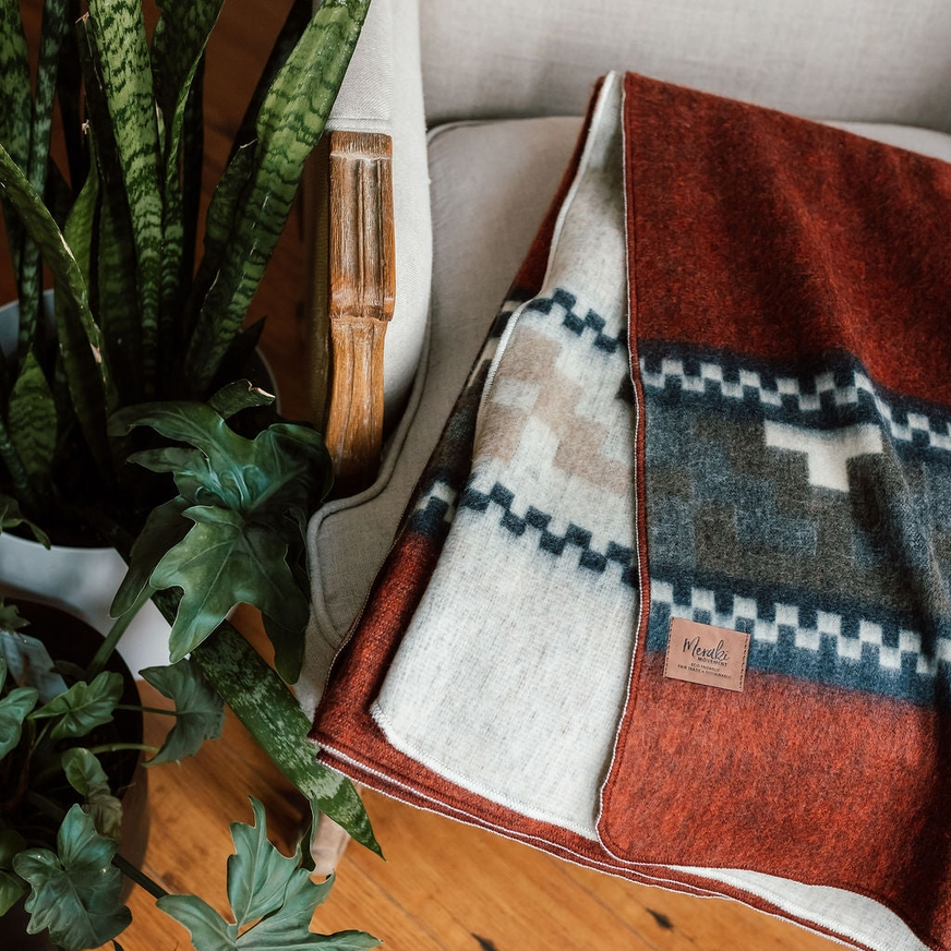 Copper Sand Alpaca Blanket, Meraki Movement