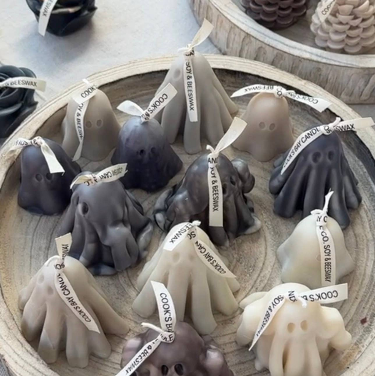 Ghost Hand-Poured Candle