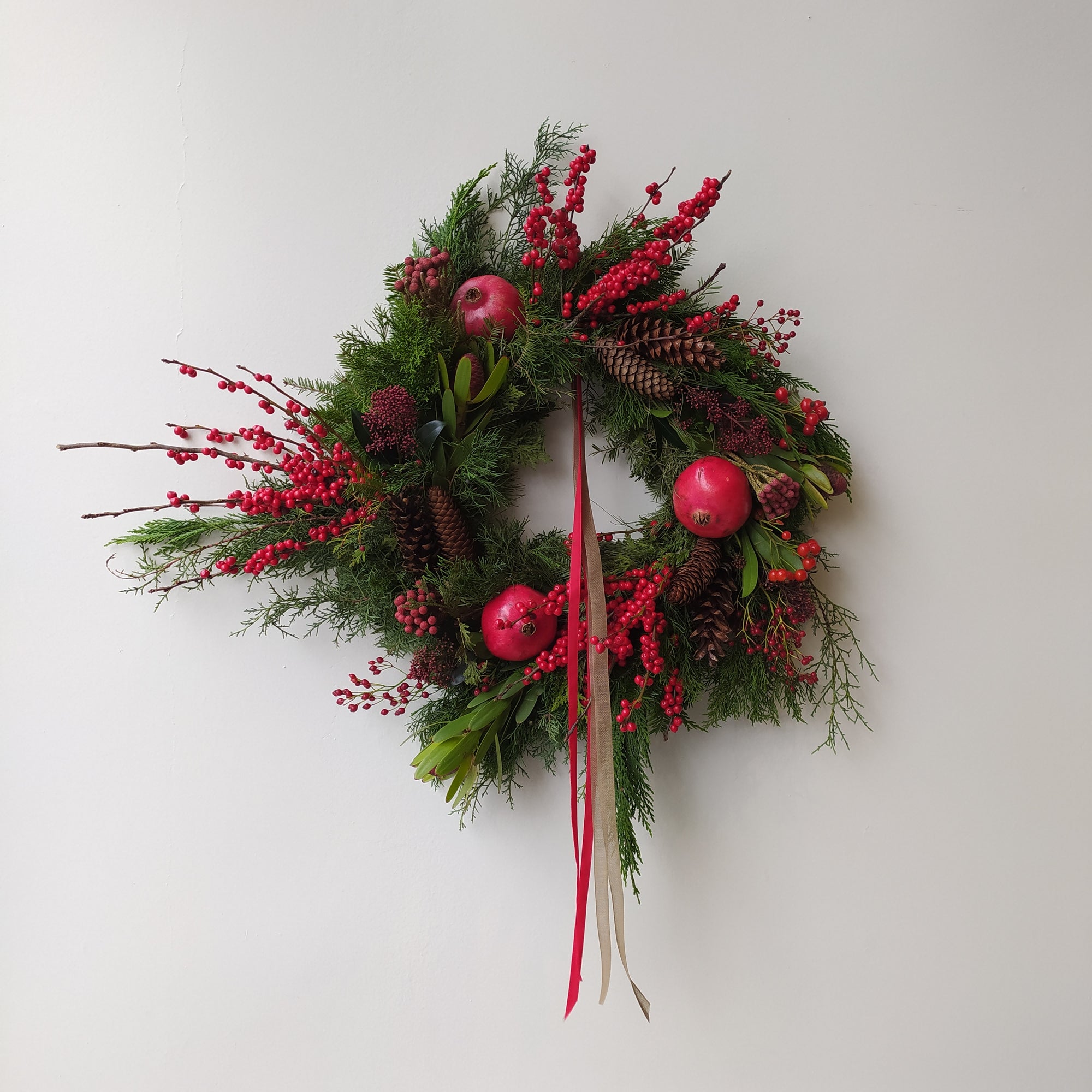 Pomegranate Wreath