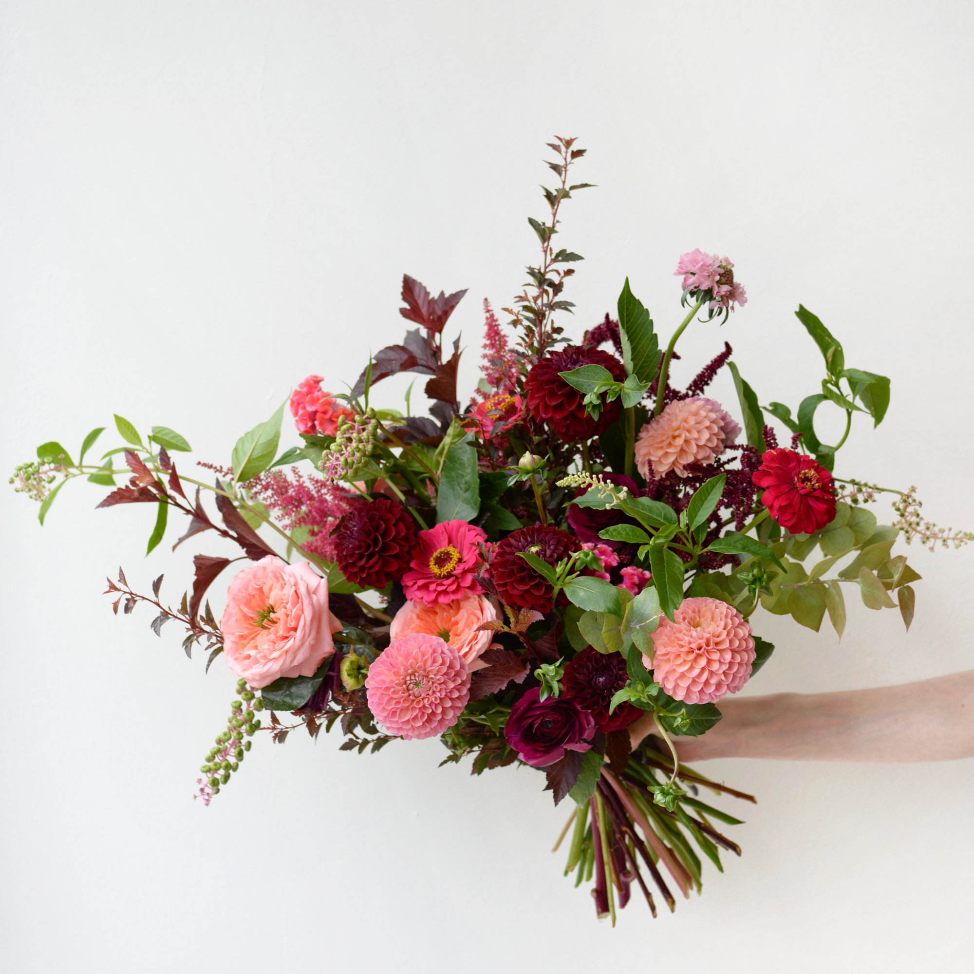 Ruby Moon Hand-Tied Bouquet