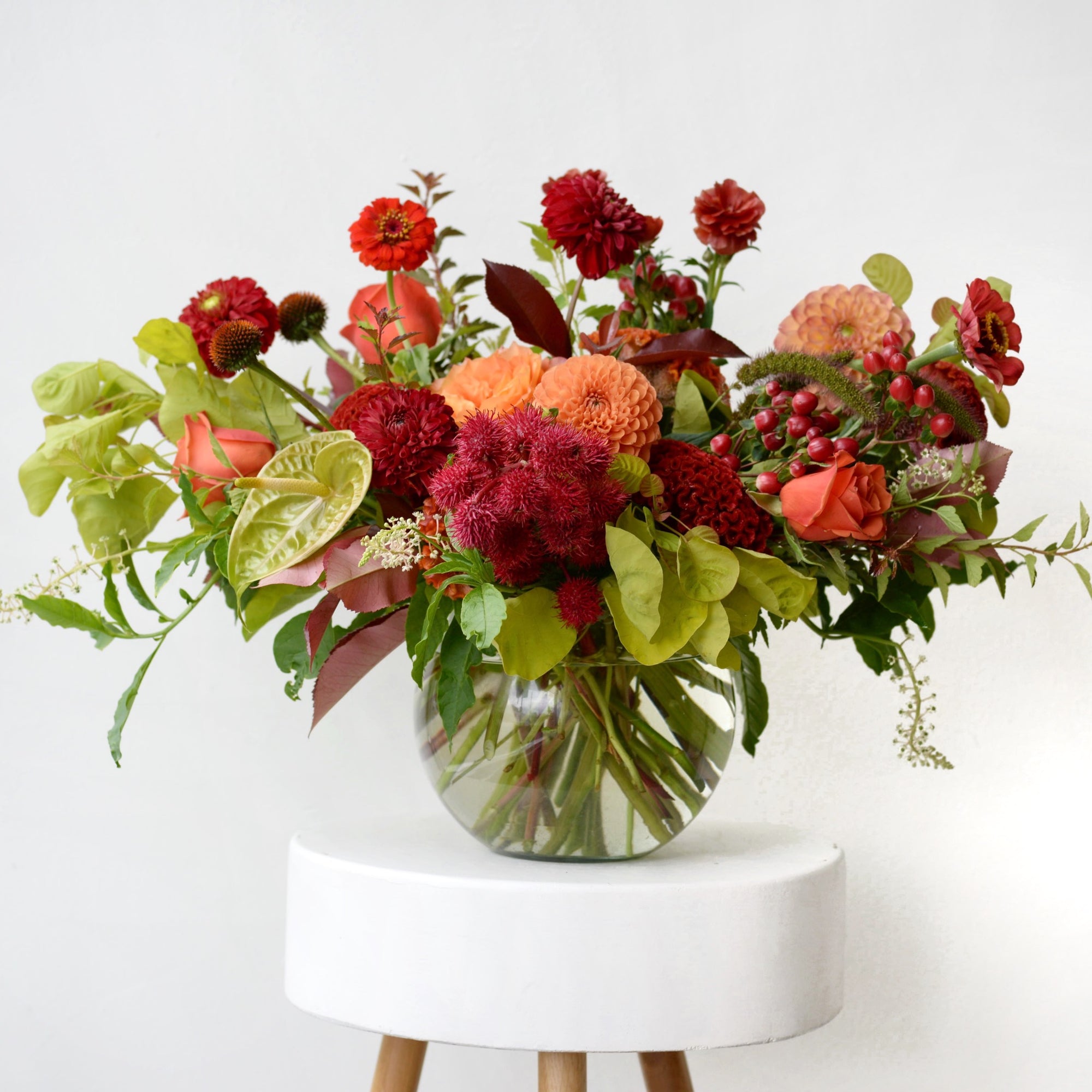 Autumn Sunset Vase Arrangement