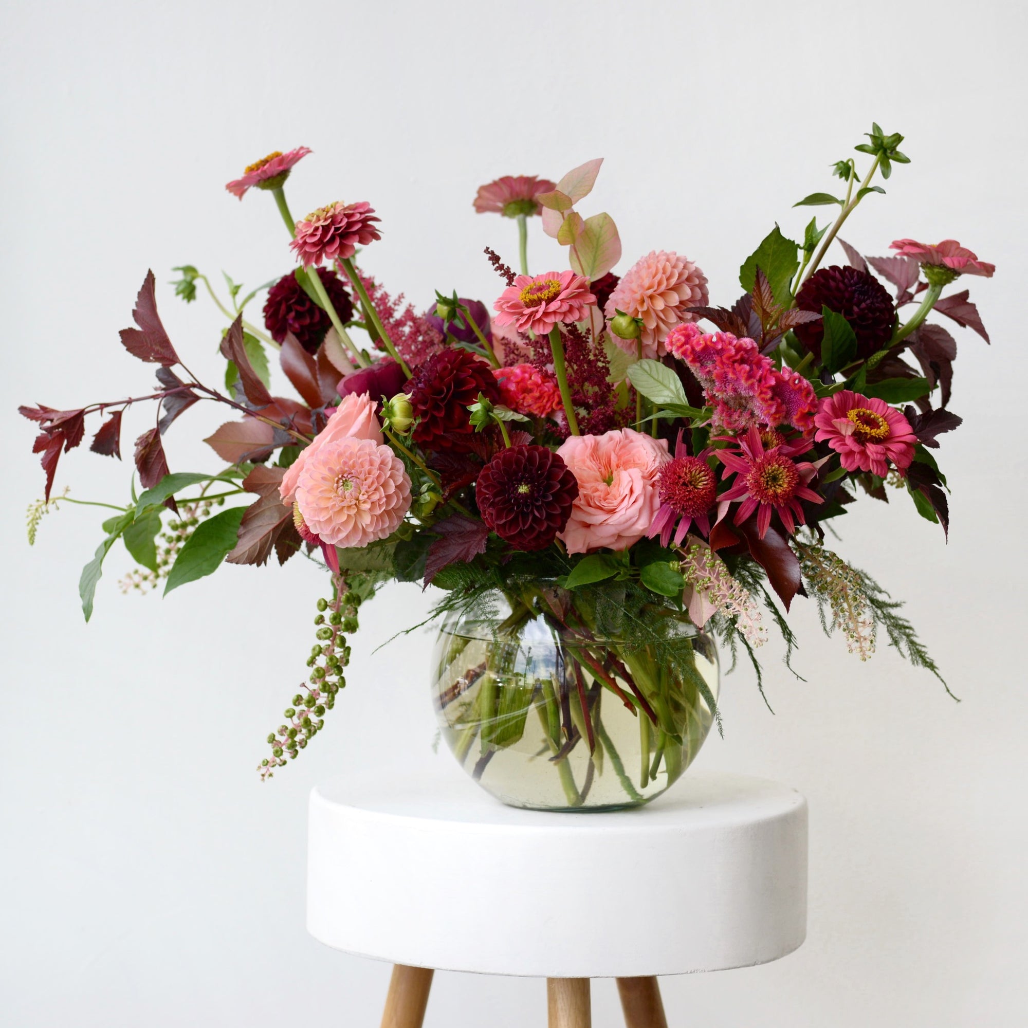 Ruby Moon Vase Arrangement