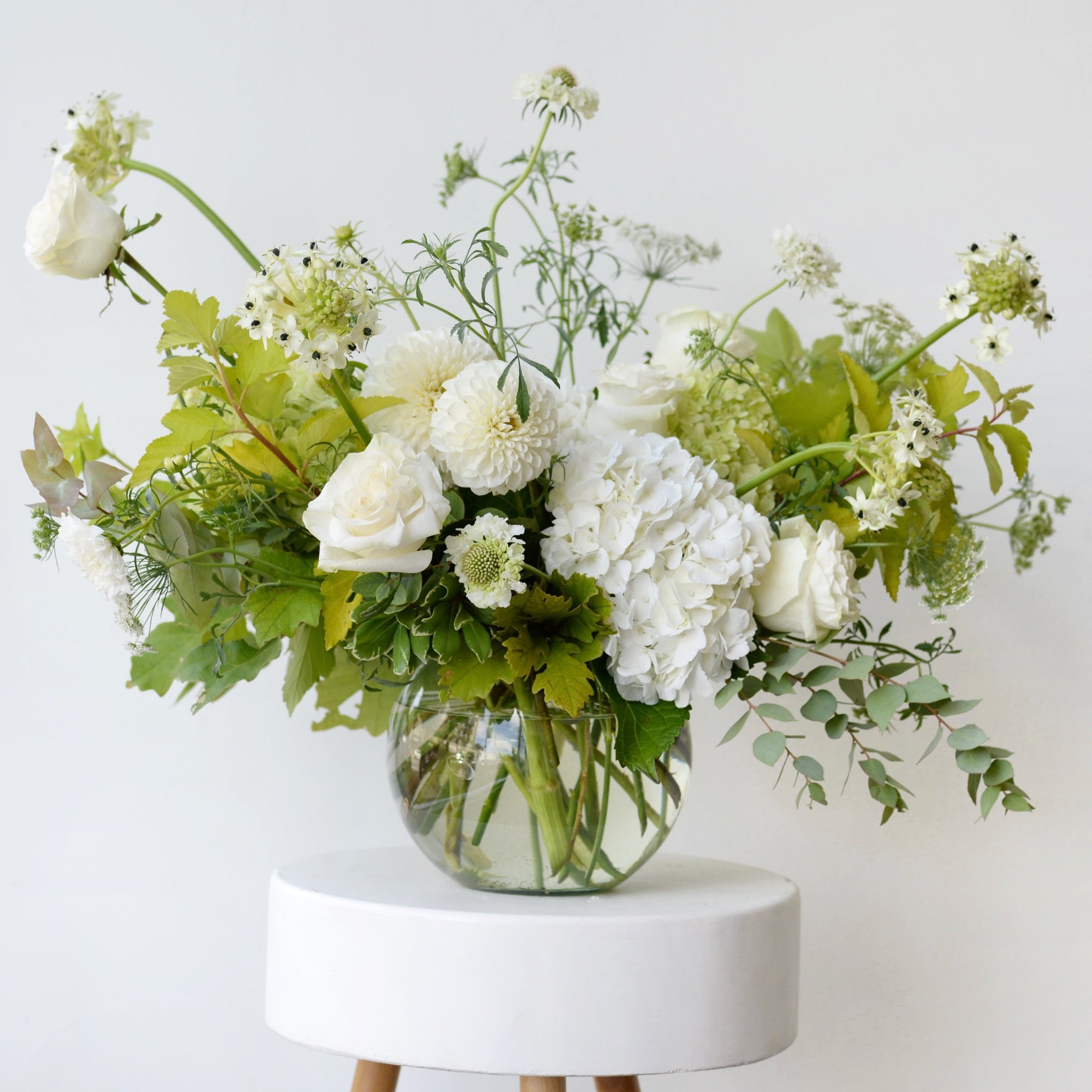 Drifting Clouds Vase Arrangement