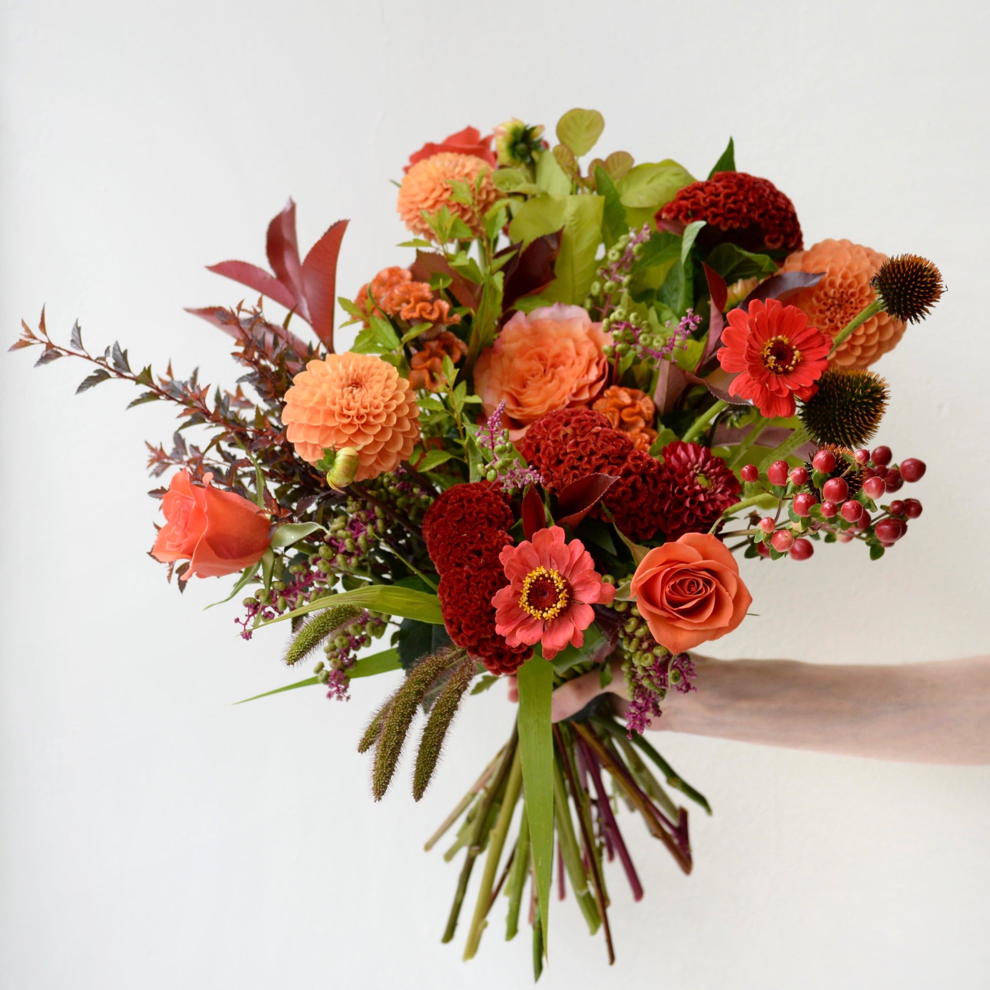 Autumn Sunset Hand-Tied Bouquet