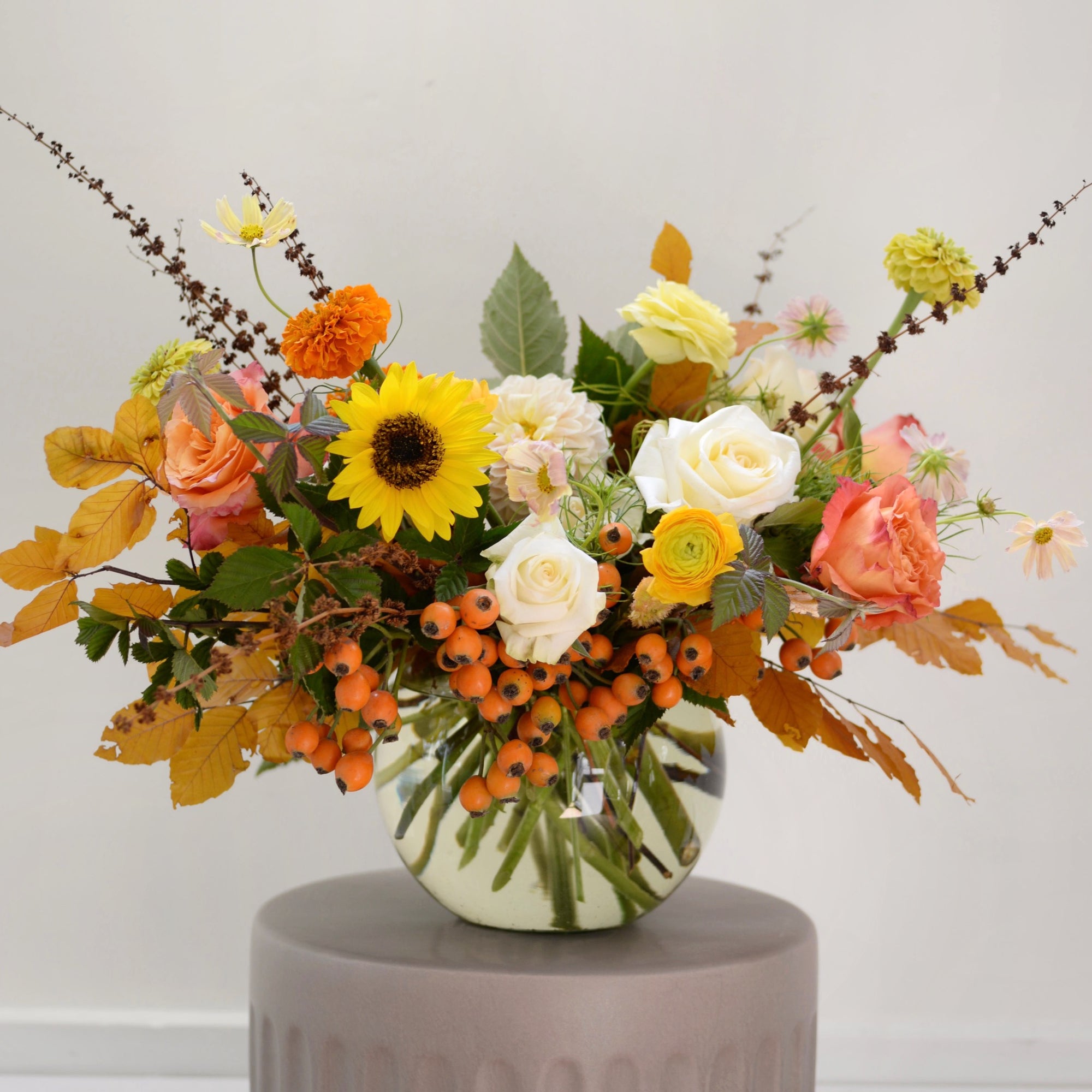 Harvest Bounty Vase Arrangement