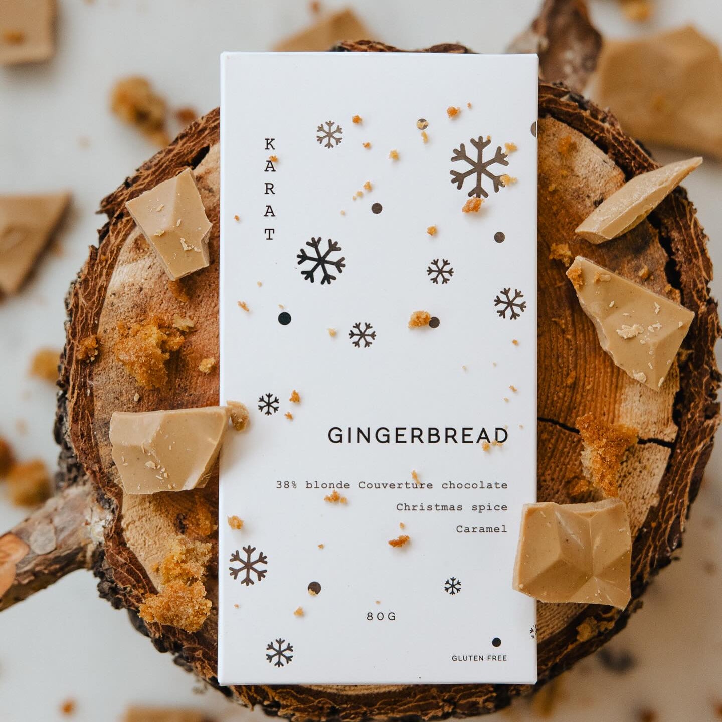 Holiday Karat Chocolate Bars