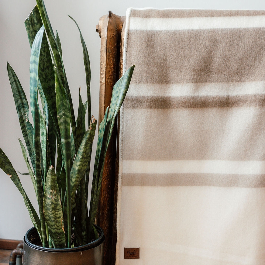 Oat Milk Alpaca Throw Blanket, Meraki Movement
