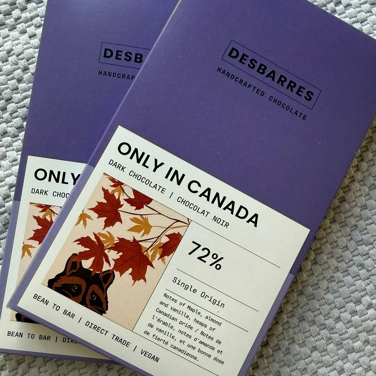 DesBarres Dark Chocolate Bar