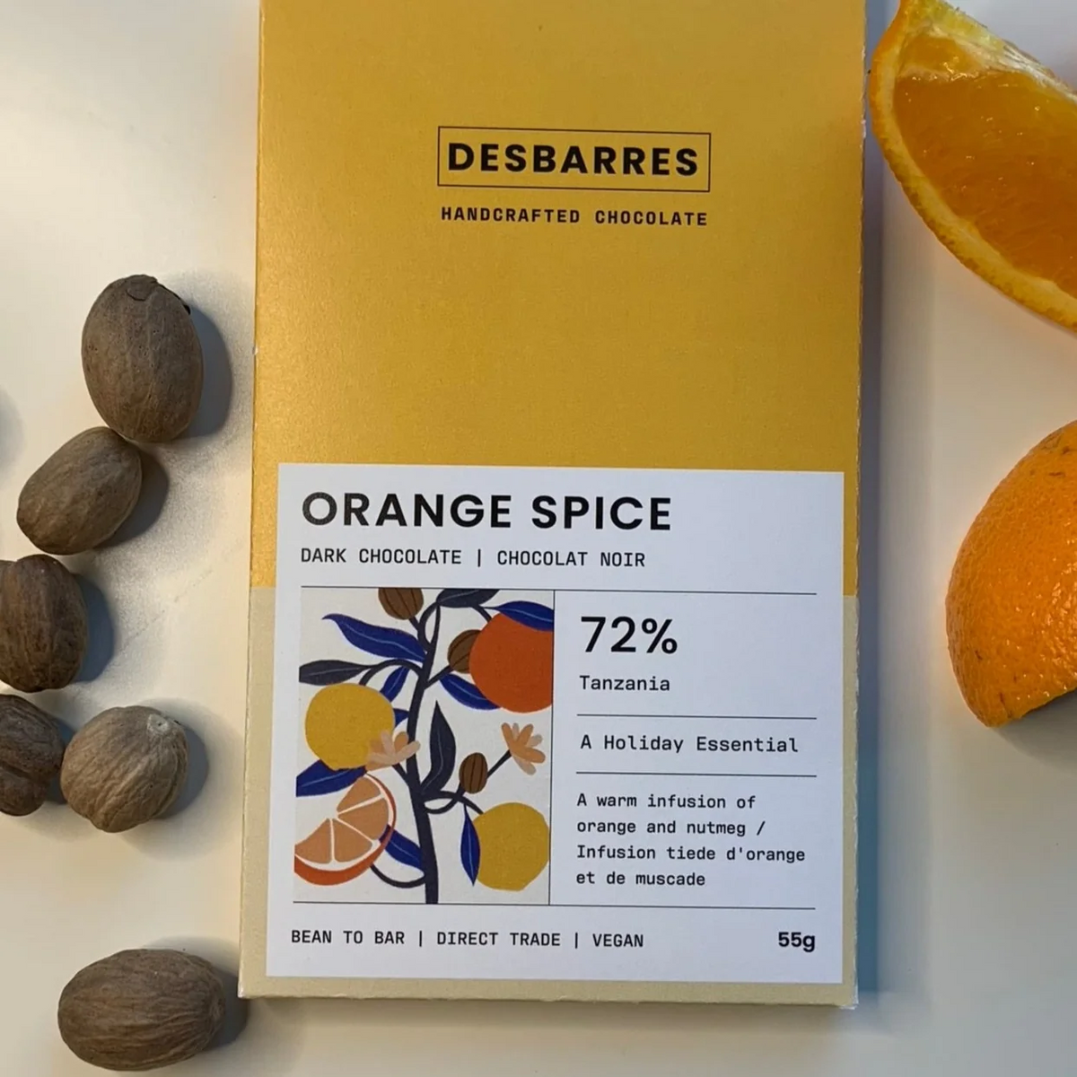 DesBarres Dark Chocolate Bar