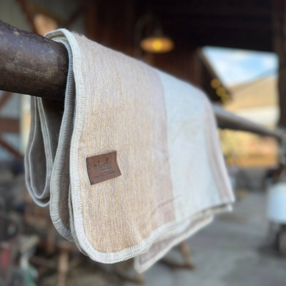Perfection Alpaca Throw Blanket, Meraki Movement