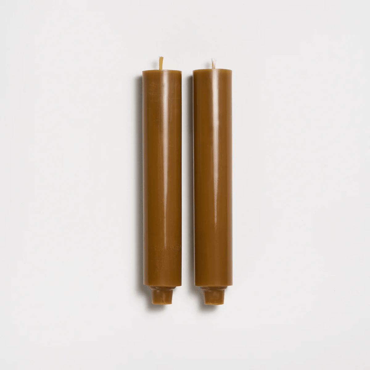Amber Column Beeswax Candles, Greentree Home - Bloomfields