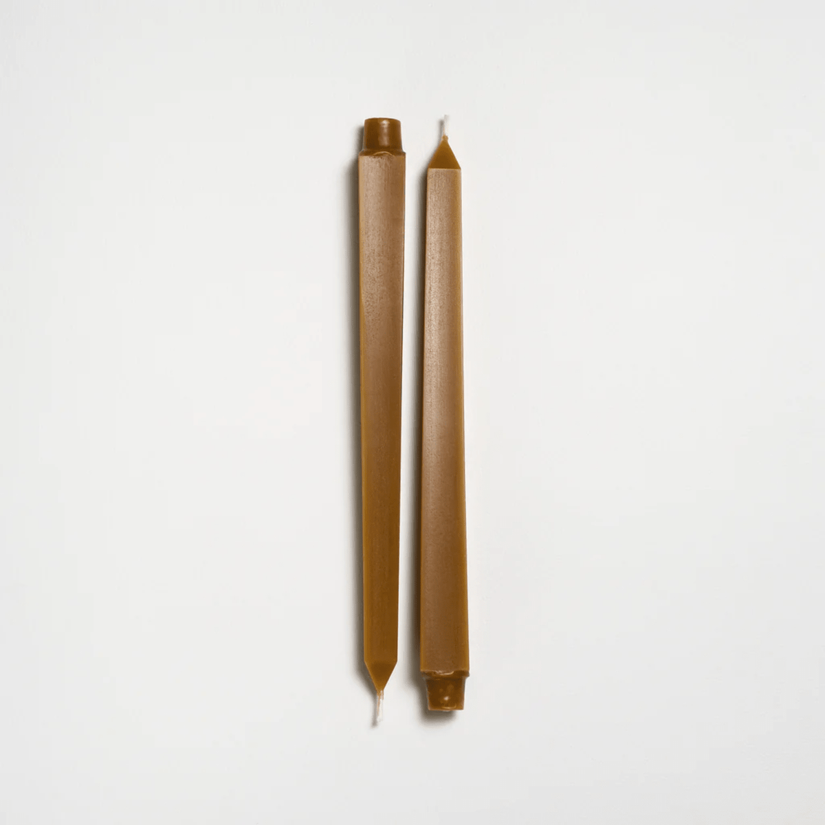 Amber Square Beeswax Candles, Greentree Home - Bloomfields
