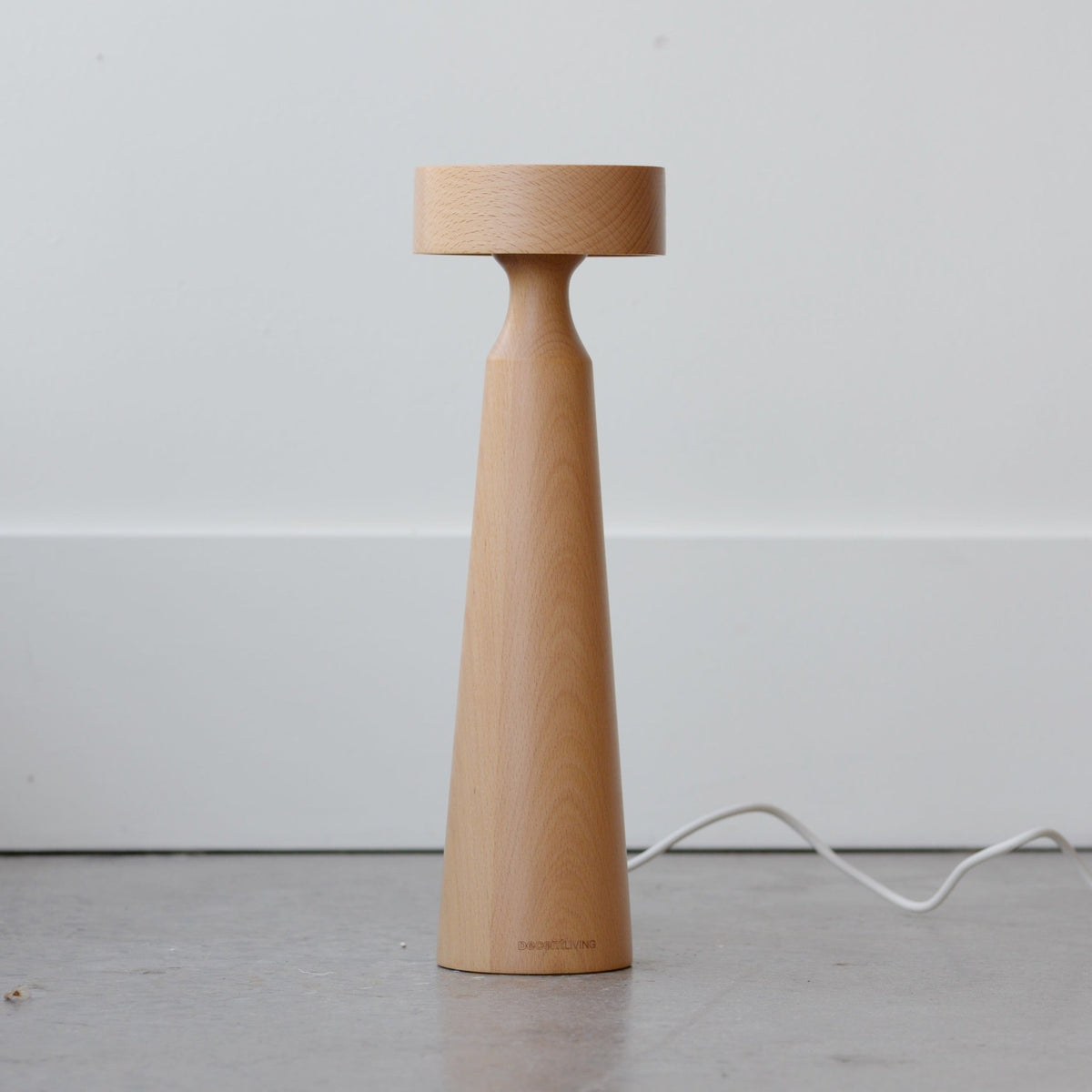 Beech Wood LED Tower Lamp - Bloomfields