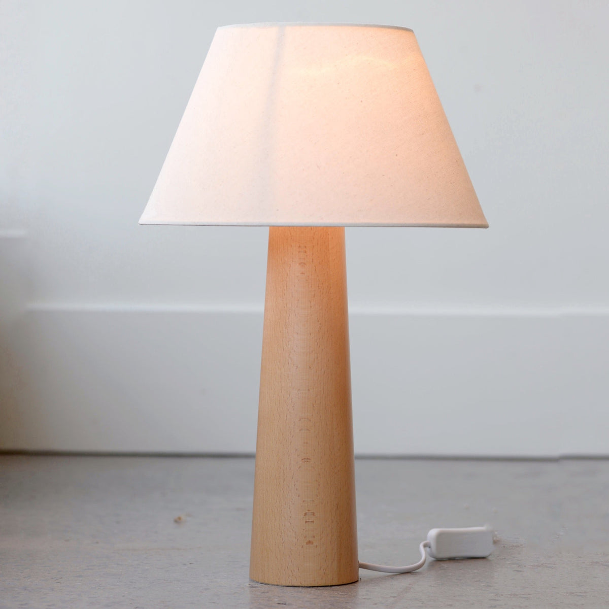 Beech Wooden Table Lamps - Bloomfields