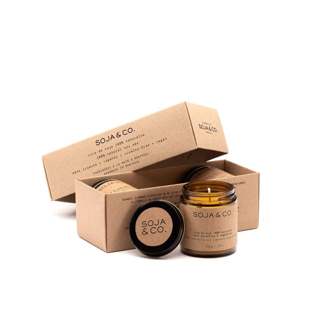Candles Trio Cracker Soja &amp; Co - Bloomfields