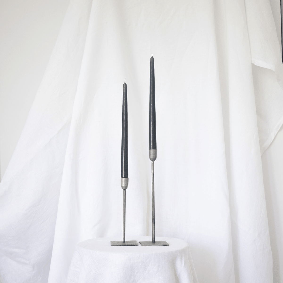 Charcoal Taper Candles, Socco Designs - Bloomfields