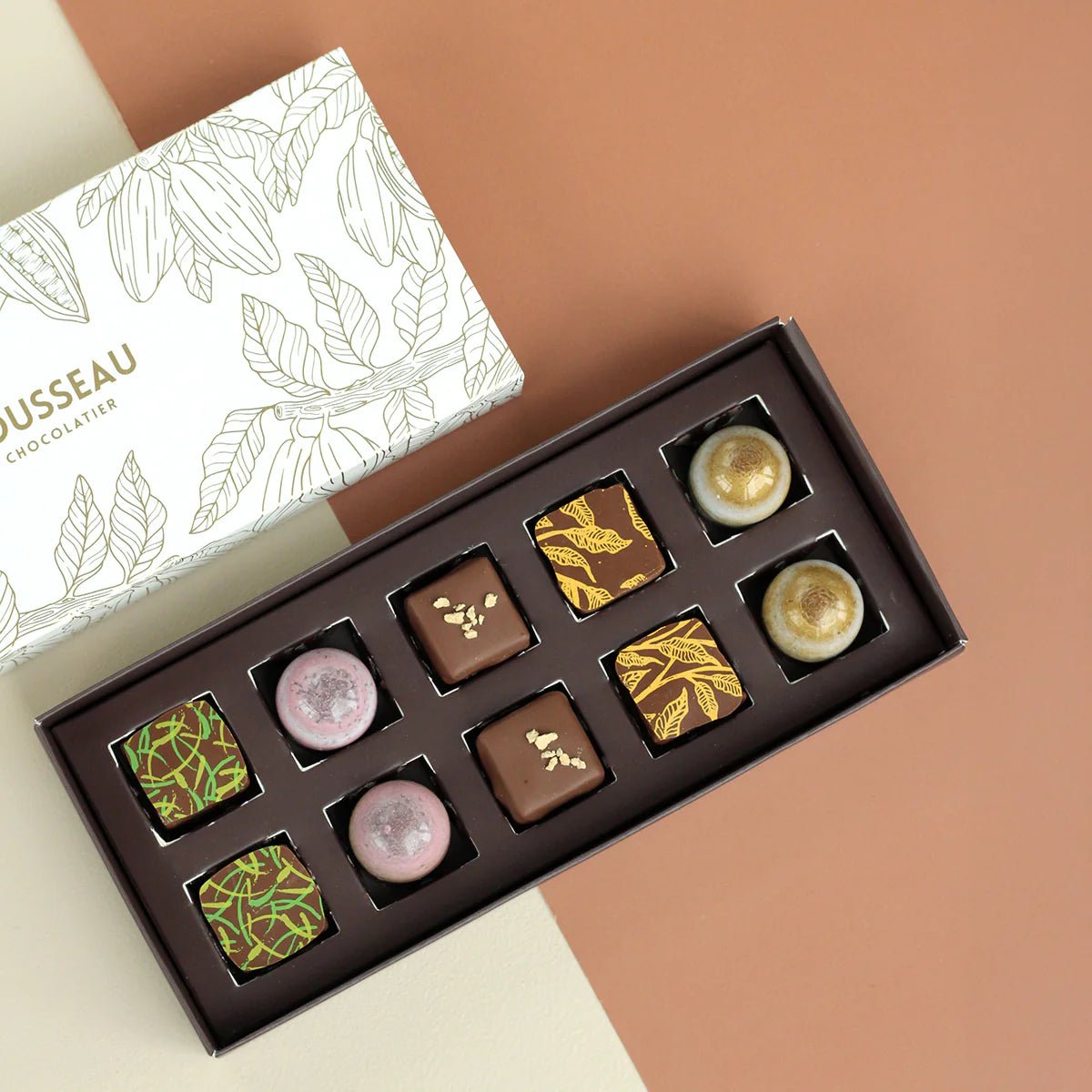 Chocolate Favour Box, ROUSSEAU Chocolatier - Bloomfields