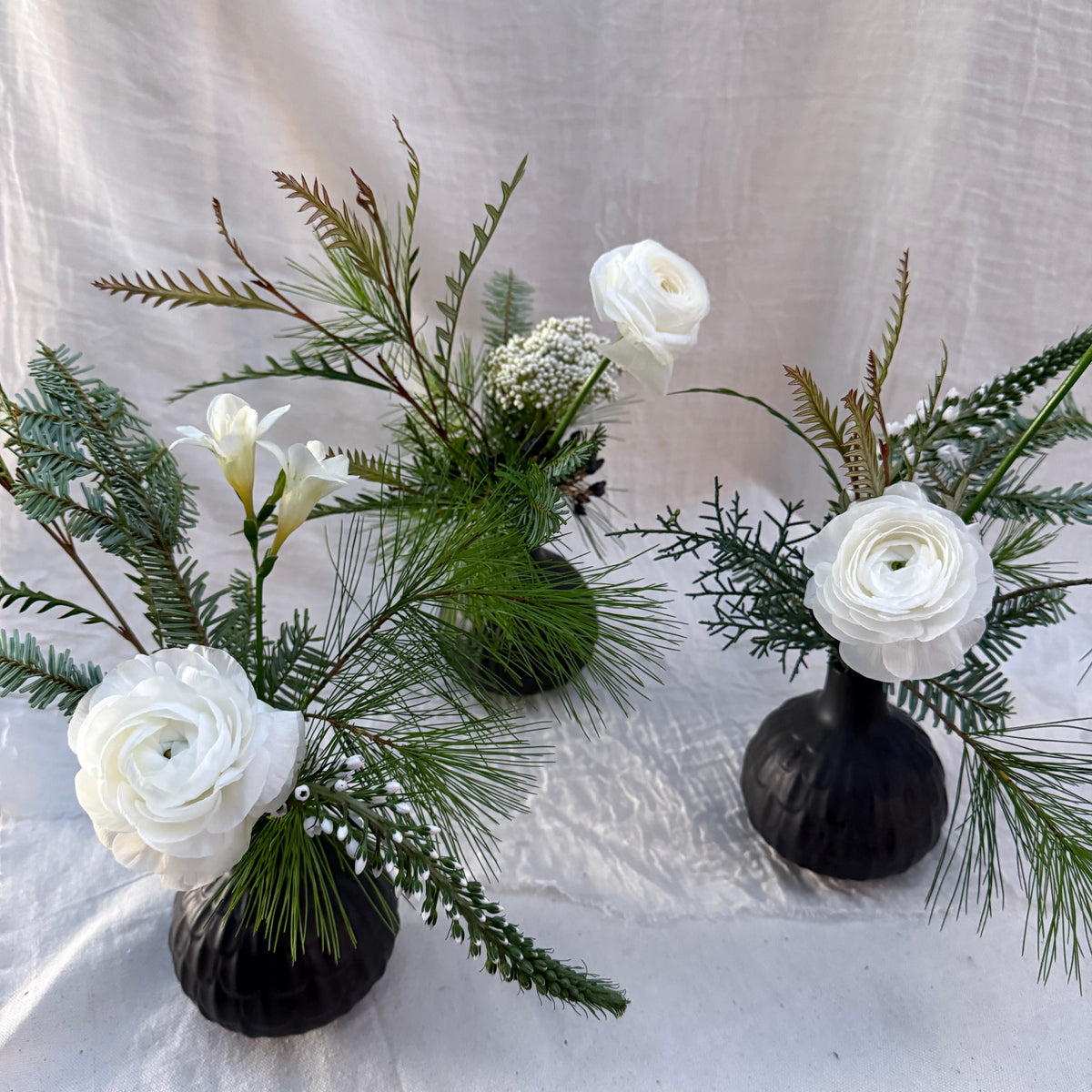 Cocoa Vase Trio - Bloomfields