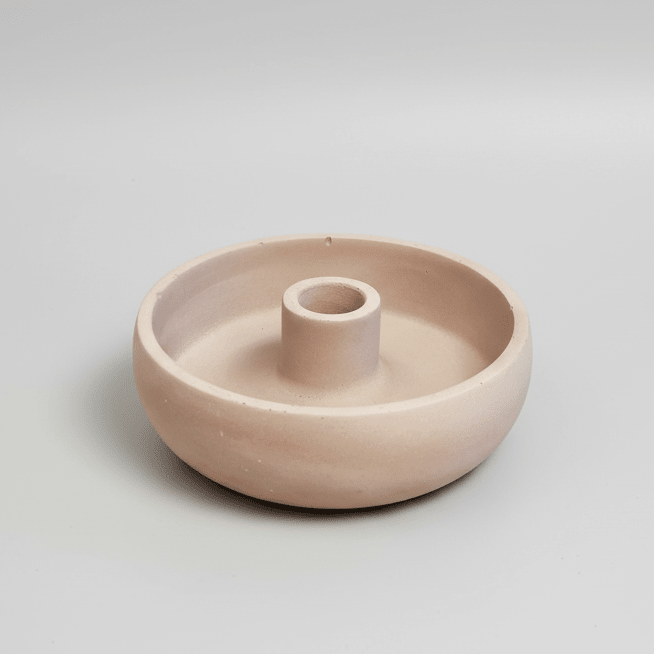 Concrete Candle Holder - Bloomfields