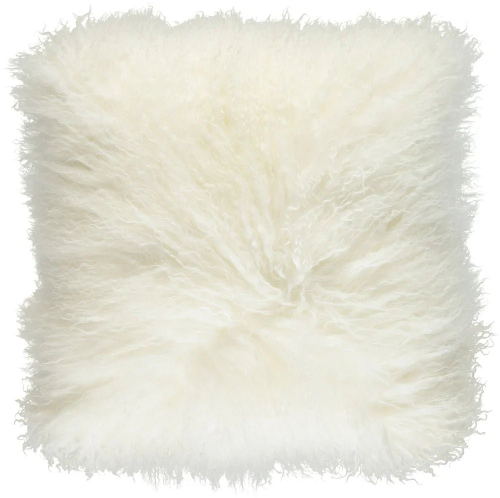 Cushion of Tibetan Sheepskin - Bloomfields