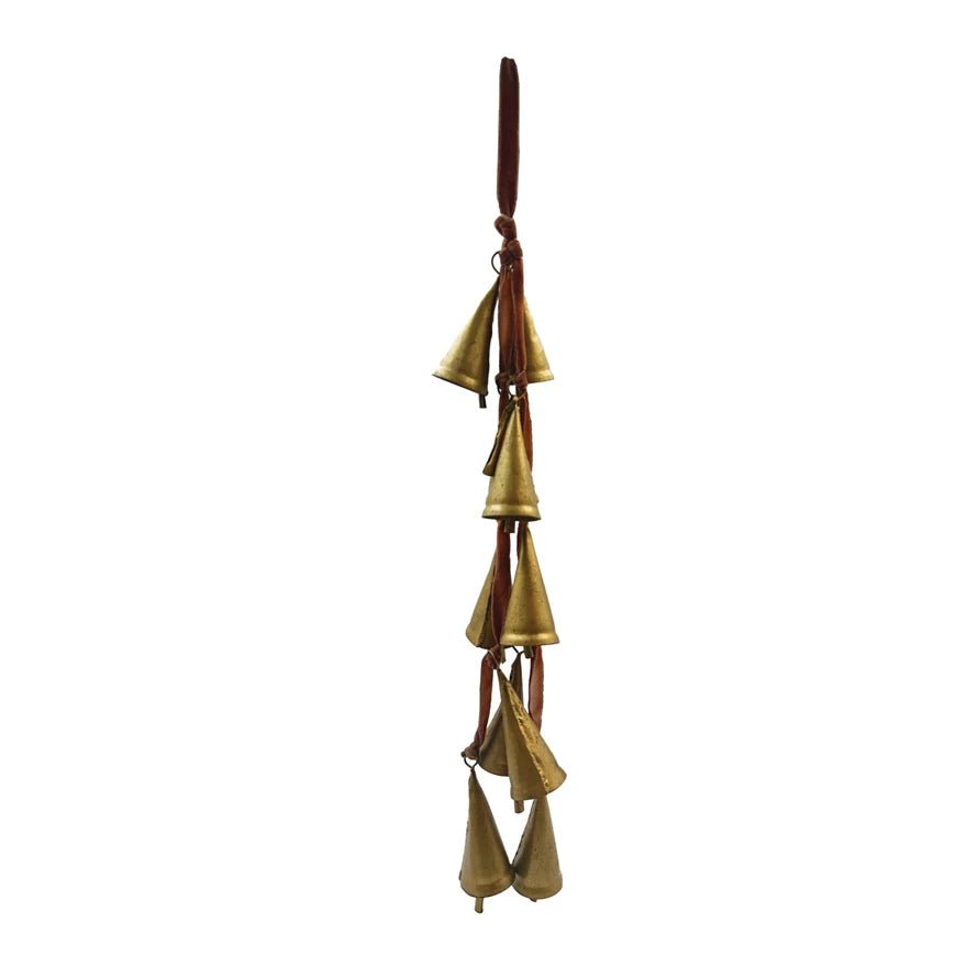 Door Hanger with 10 Cone Shaped Bells - Bloomfields