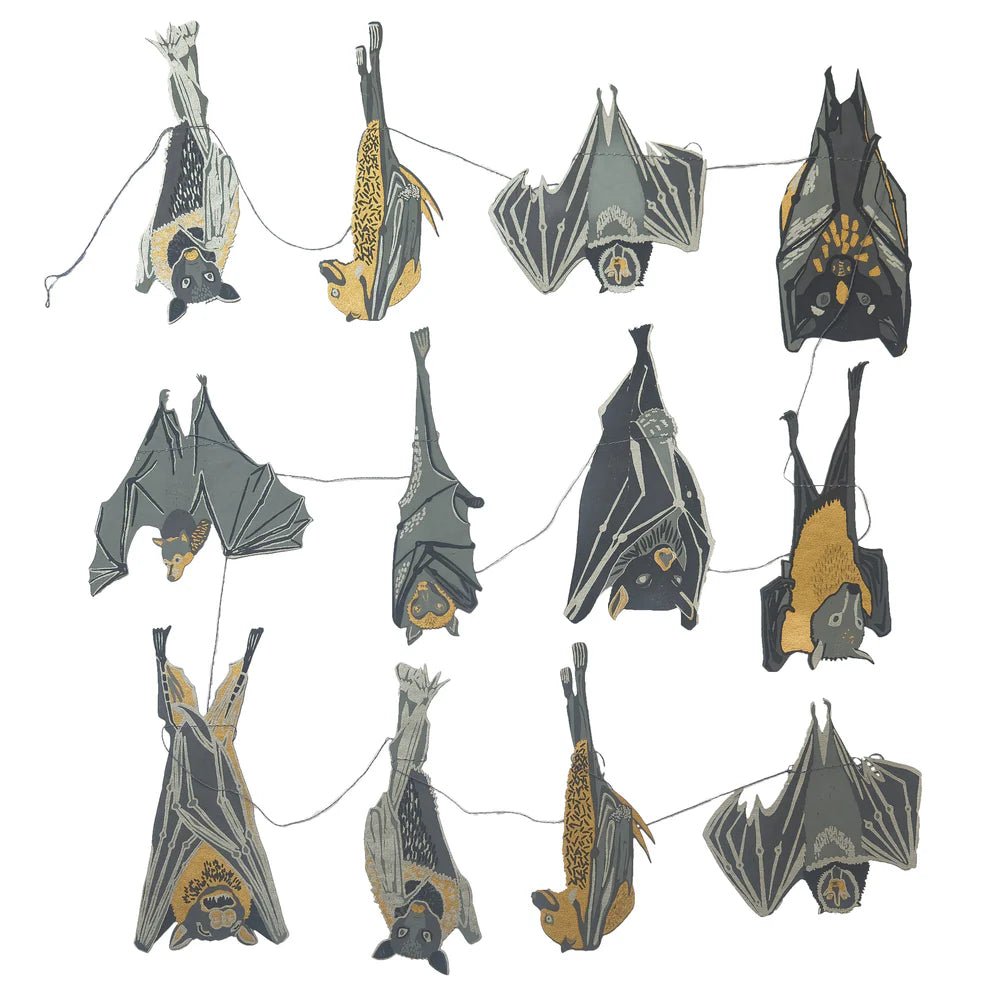 East End Press Bats Garland - Bloomfields