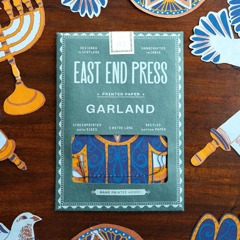 East End Press - Hanukkah Garland - Bloomfields