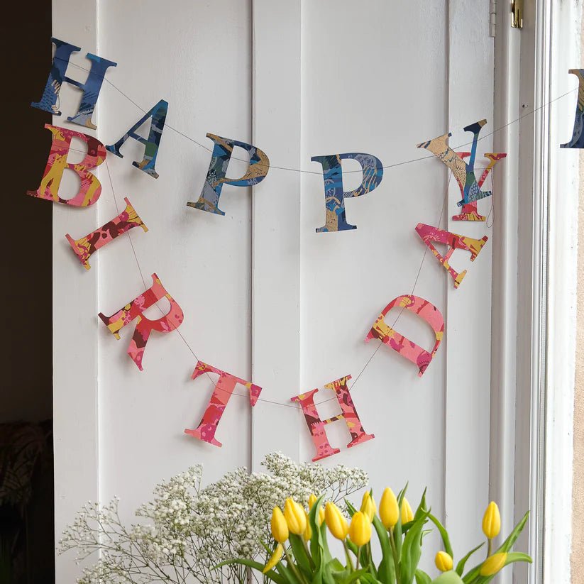 East End Press 'Happy Birthday' Paper Garland - Bloomfields