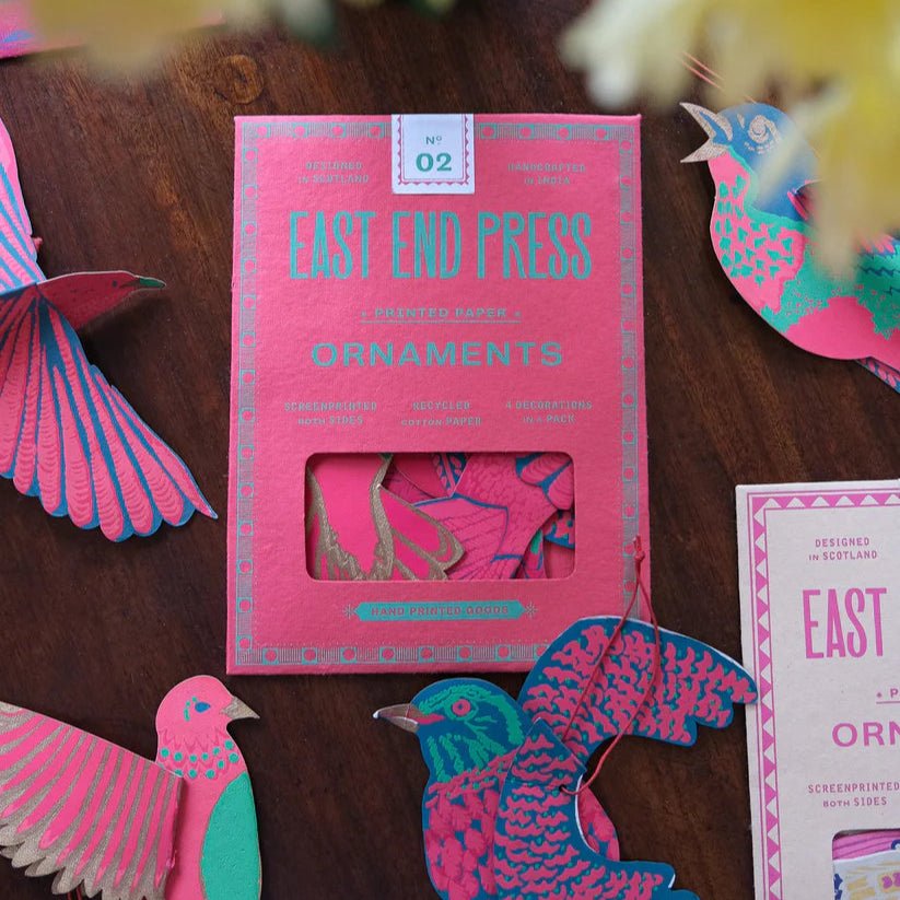 East End Press &#39;Party Birds&#39; Paper Decorations - Bloomfields