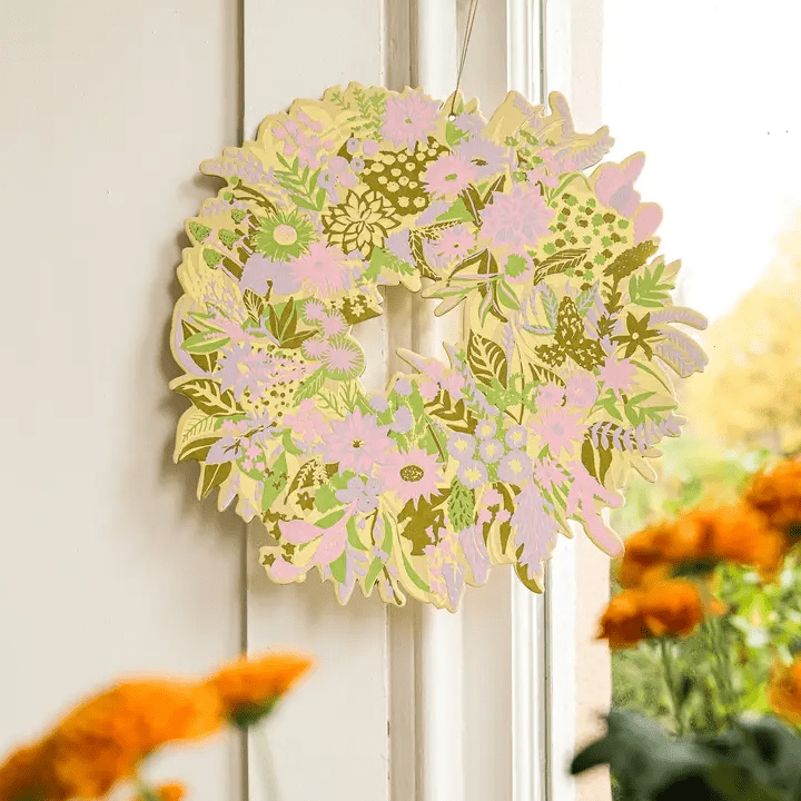 East End Press Spring Flowers Wreath - Bloomfields
