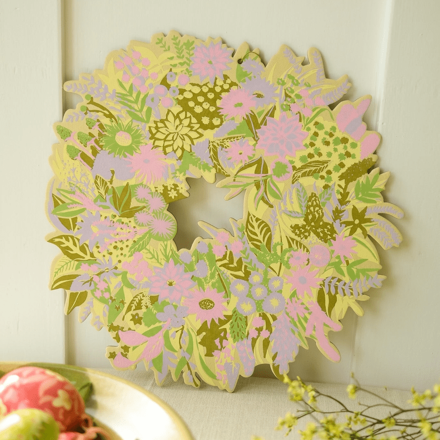 East End Press Spring Flowers Wreath - Bloomfields