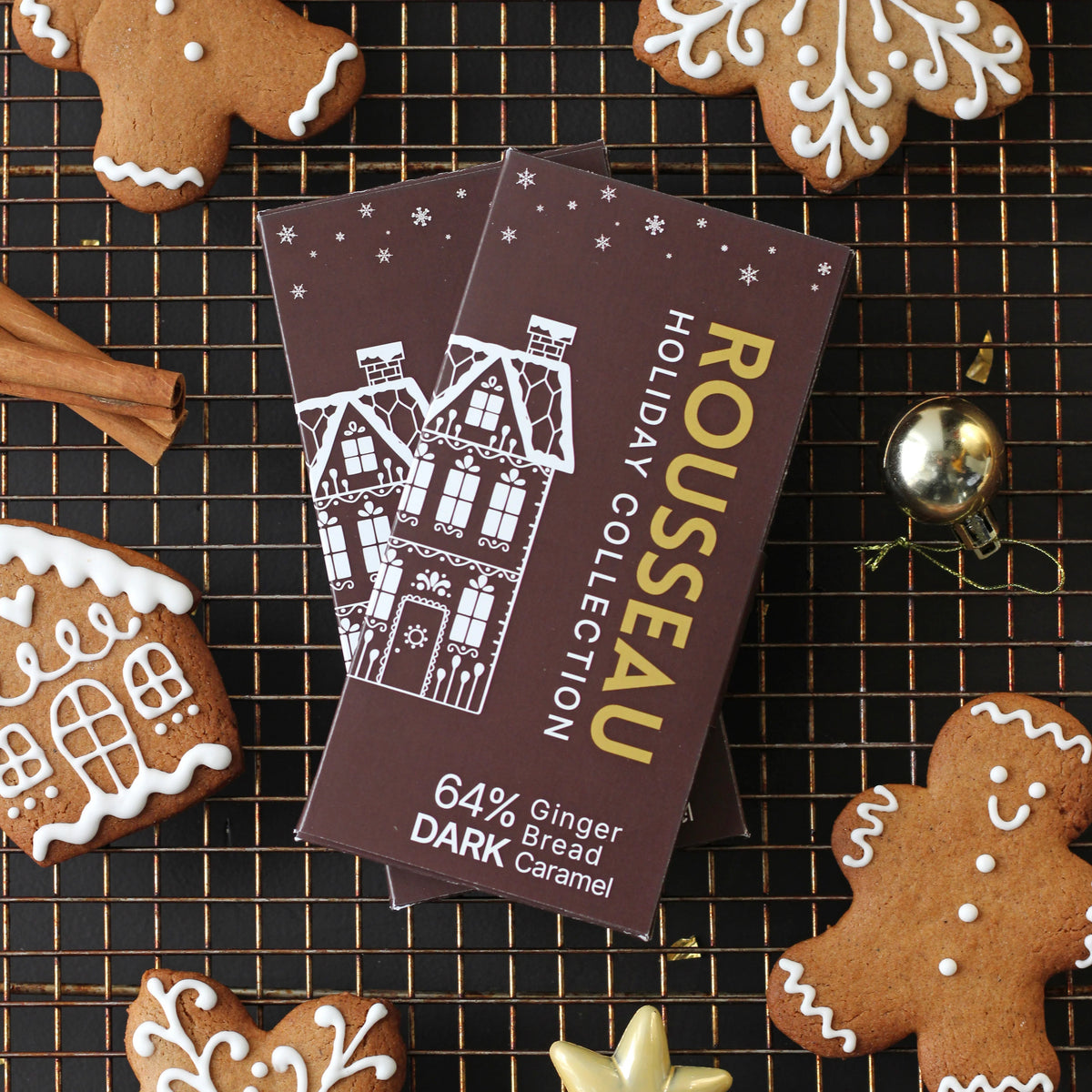 Gingerbread Caramel Holiday Bar - Bloomfields