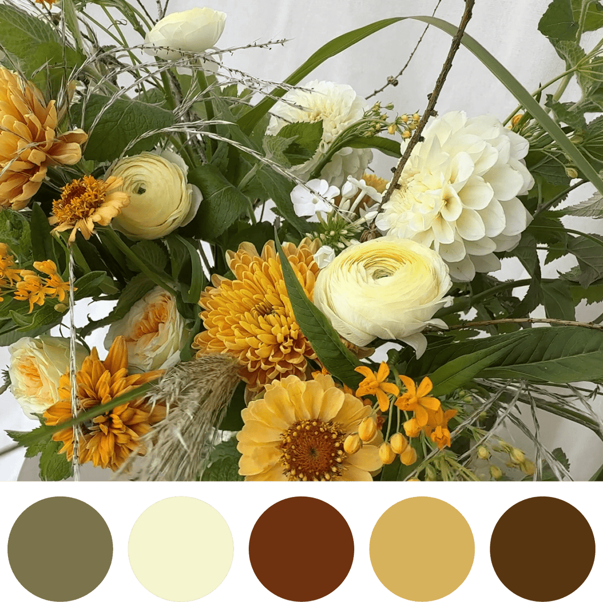 Golden Hour Vase Arrangement - Bloomfields