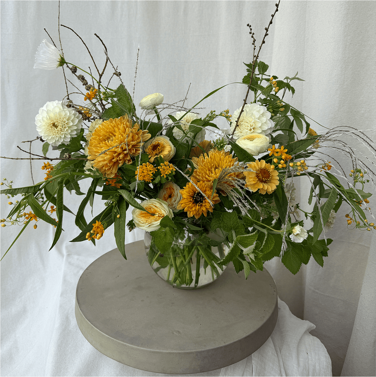 Golden Hour Vase Arrangement - Bloomfields