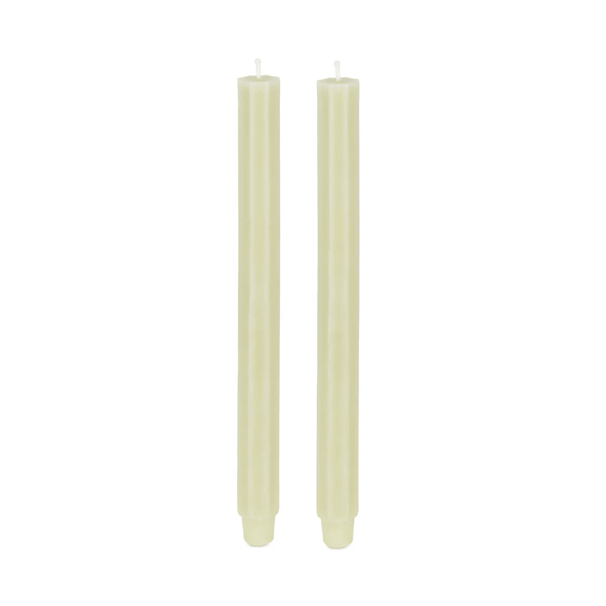 Greentree Beeswax Fluted Tapers - Bloomfields