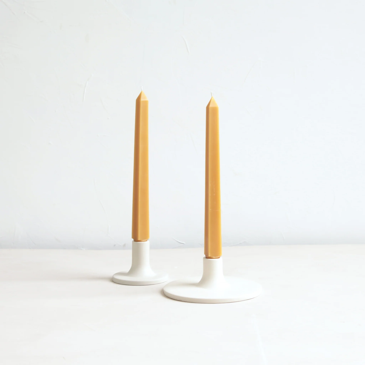 Greentree Beeswax Square Tapers - Bloomfields