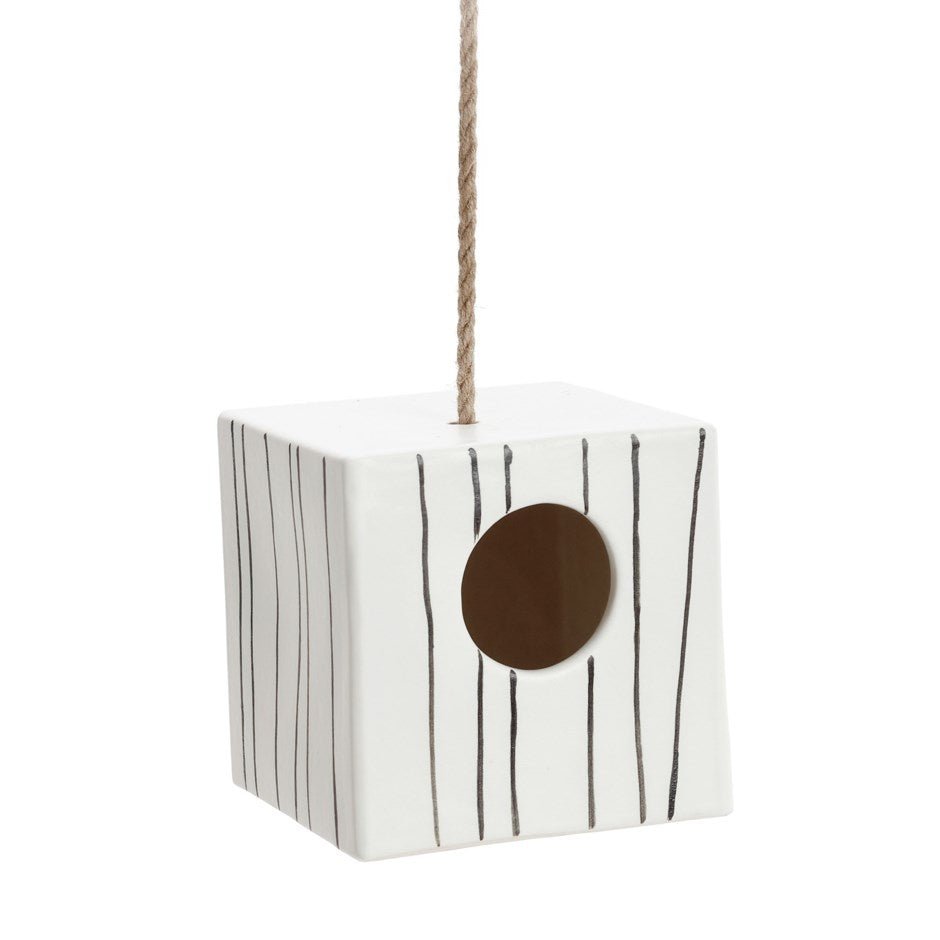 Hanging Cube Birdhouse - Bloomfields