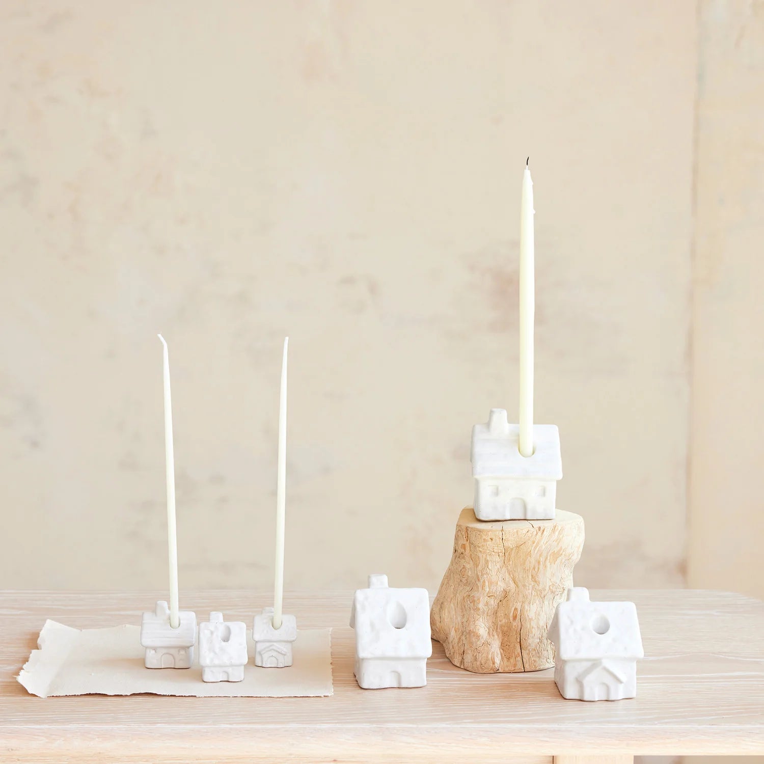 House Shaped Mini Taper Holder - Bloomfields