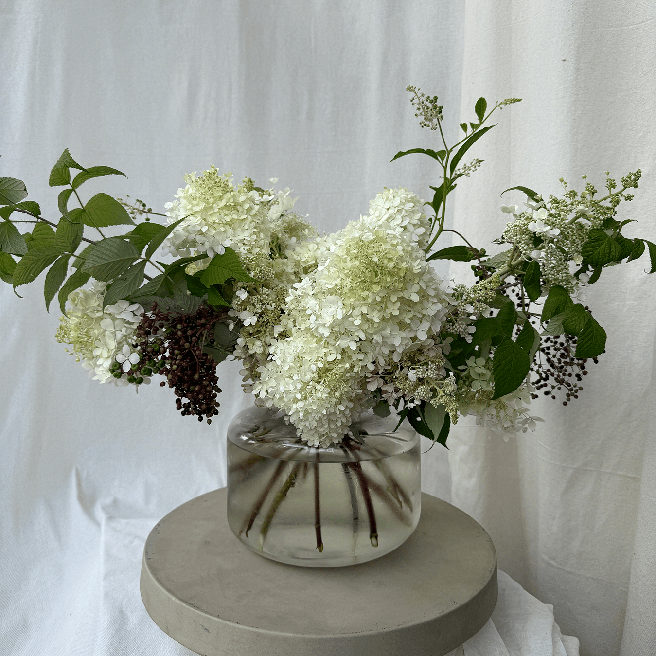 Hydrangea Vase Arrangement — Medium - Bloomfields
