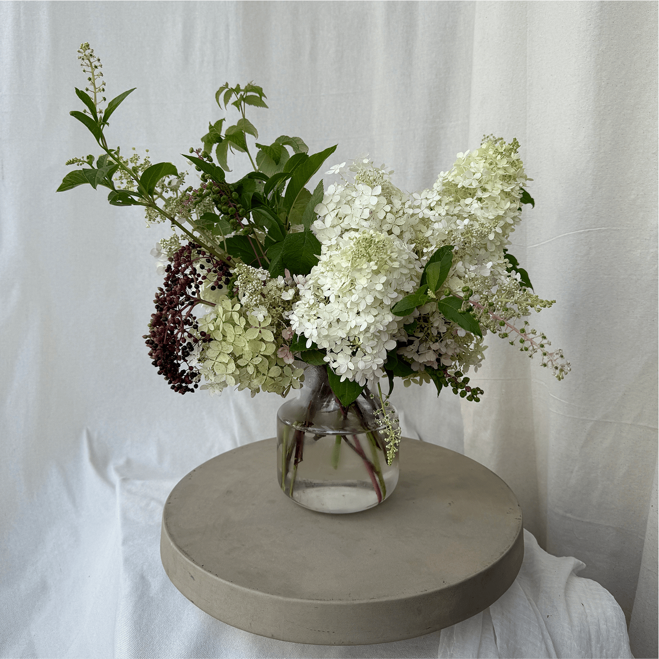 Hydrangea Vase Arrangement — Small - Bloomfields