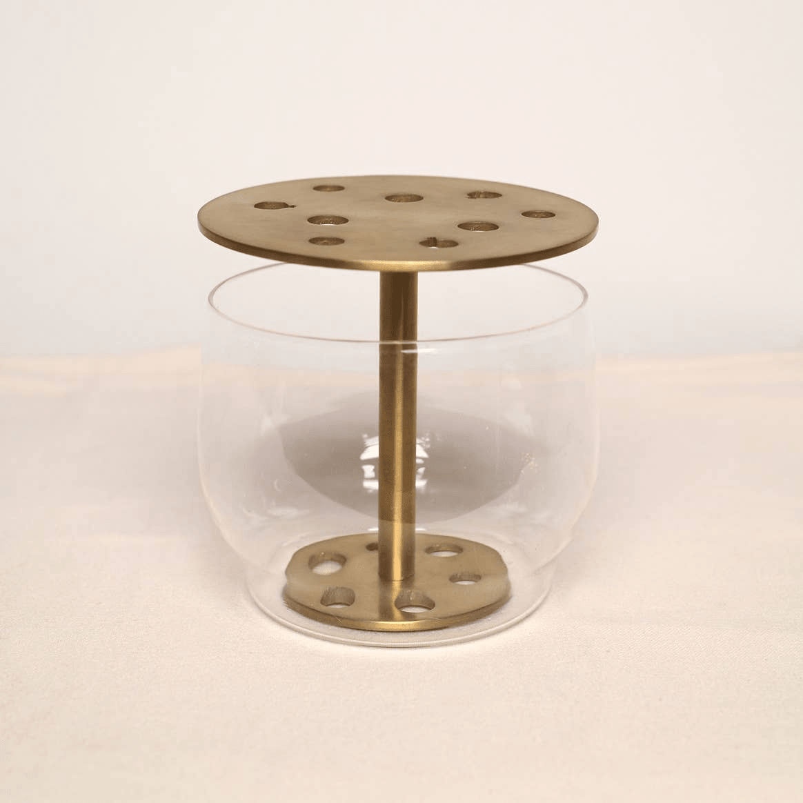 Japanese Style Holder, Brushed Brass - Bloomfields