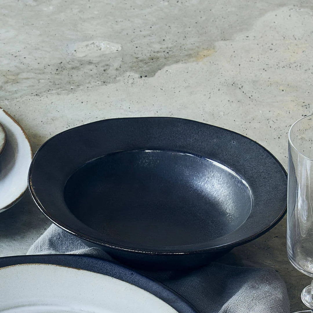 LAKOLE Black Soil Bisque Bowl - Bloomfields